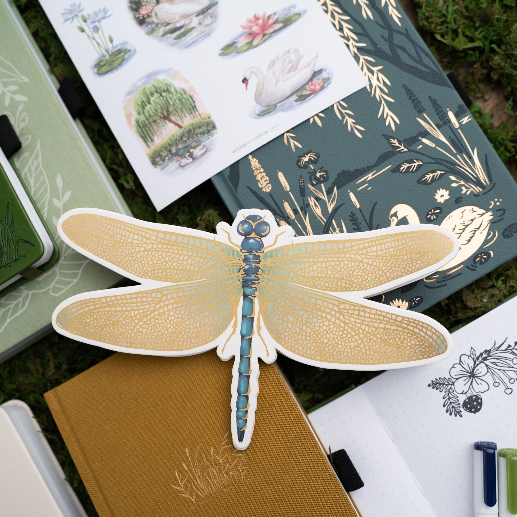 Beneath the Willows Memory Books - Set of 3 - Archer and Olive