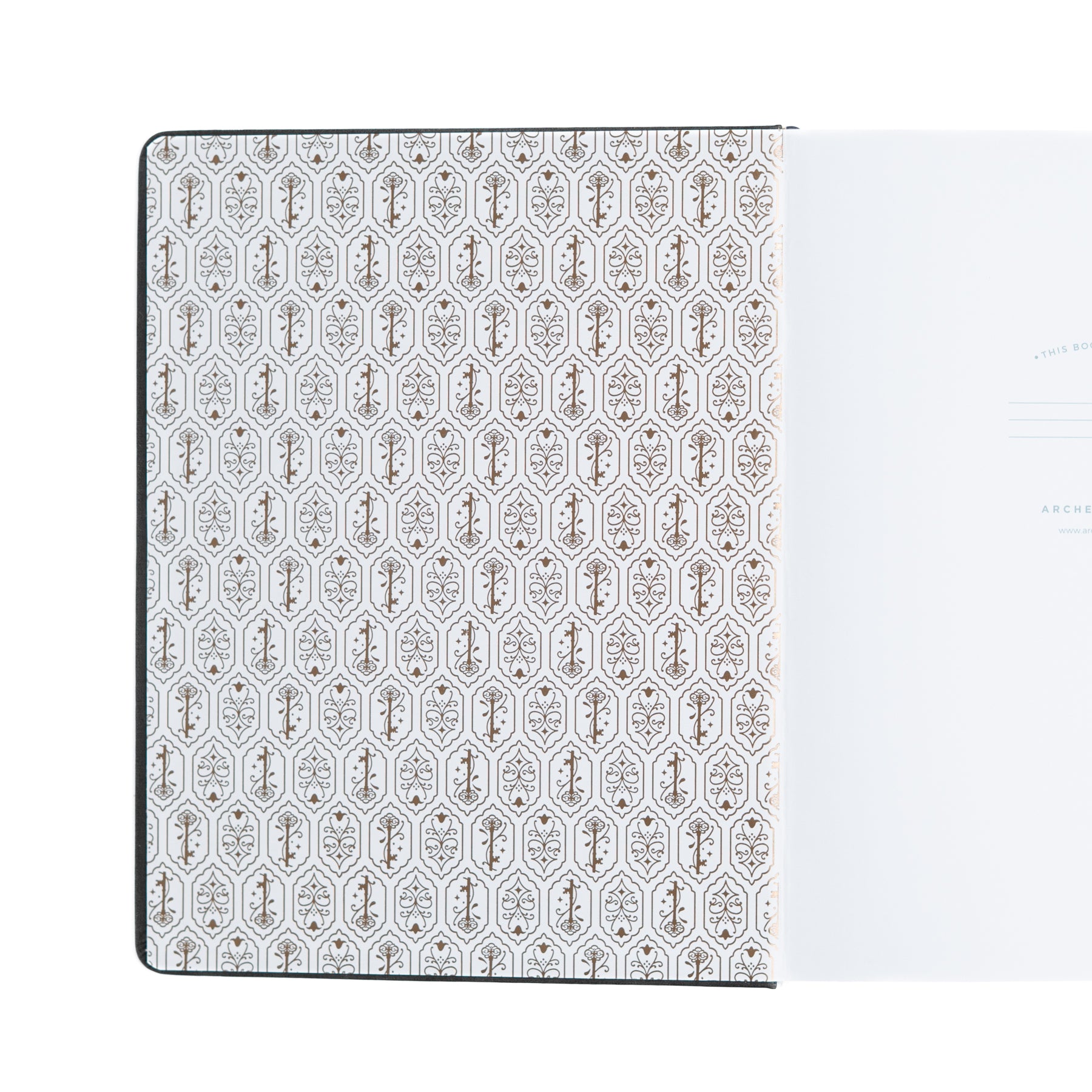 LS Coiled Key Dot Grid Notebook - Archer and Olive