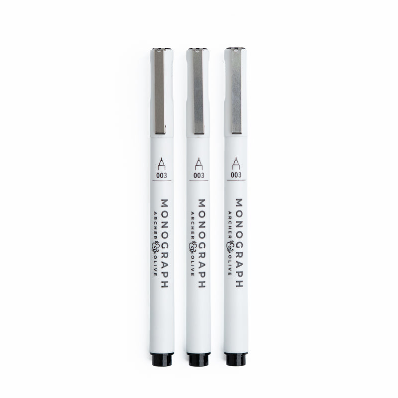 Monograph Pen Sets - Archer and Olive
