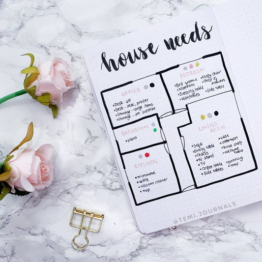 3 Moving Spread Ideas for your Bullet Journal + Free Printable