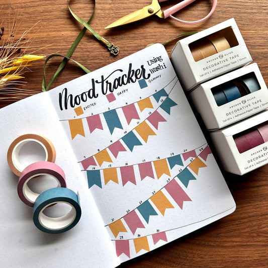 5 Easy Mood Tracker Ideas for your Bullet Journal