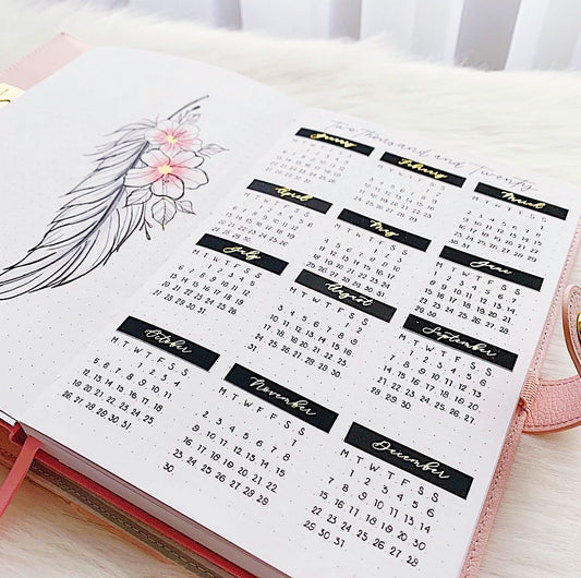 How to Setup Your Bullet Journal for 2021