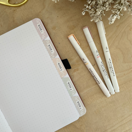 How To Create DIY Bullet Journal Tabs To Organize Your Bujo Spreads