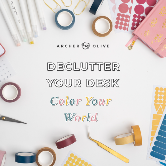 Declutter Your Desk & Color Your World with Our New Releases!