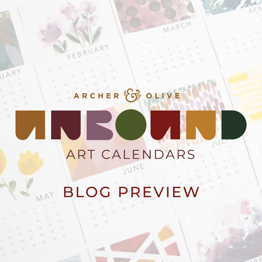 Introducing the Unbound Art Calendars 12-Day Advent eCourse!