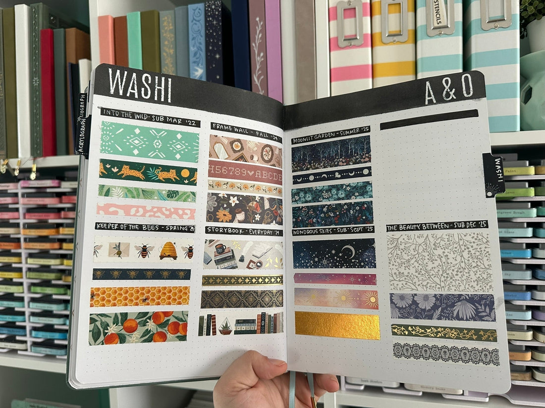 Create a Swatch Journal For Your Stationery Supplies