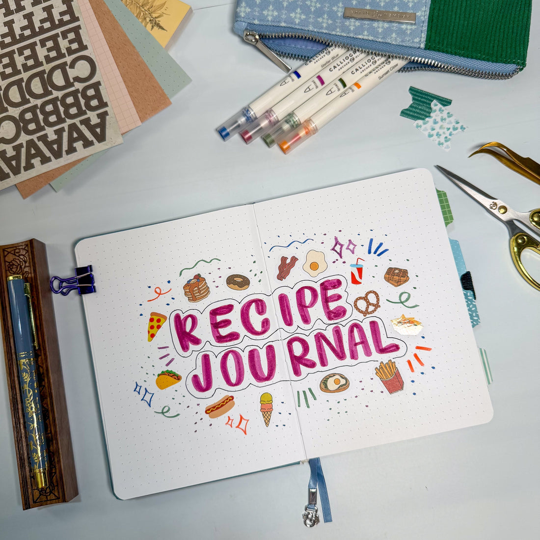 Let’s Get Cooking: 6 Simple Pages to Add to Your Recipe Journal