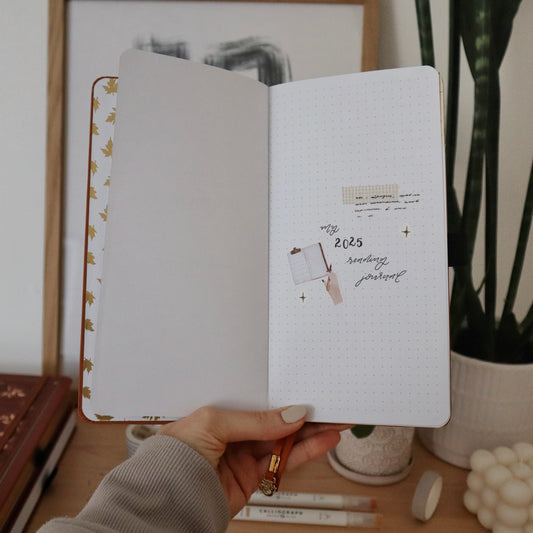 How To Create A Simple Reading Journal Set Up