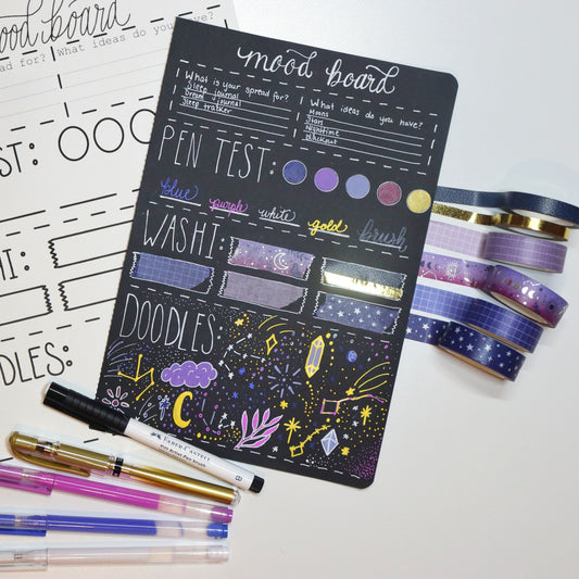 Using A Mood Board To Plan Your Next Bullet Journal Theme