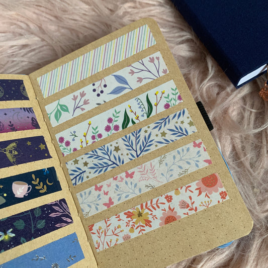 How To Create A Washi Tape Swatch Book