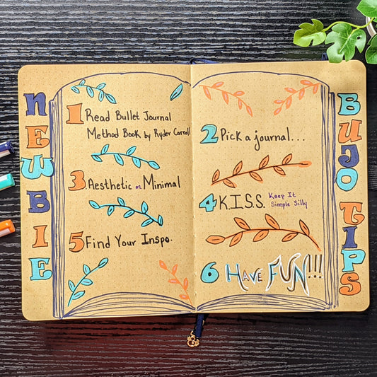 Easy Tips For Starting Bullet Journaling