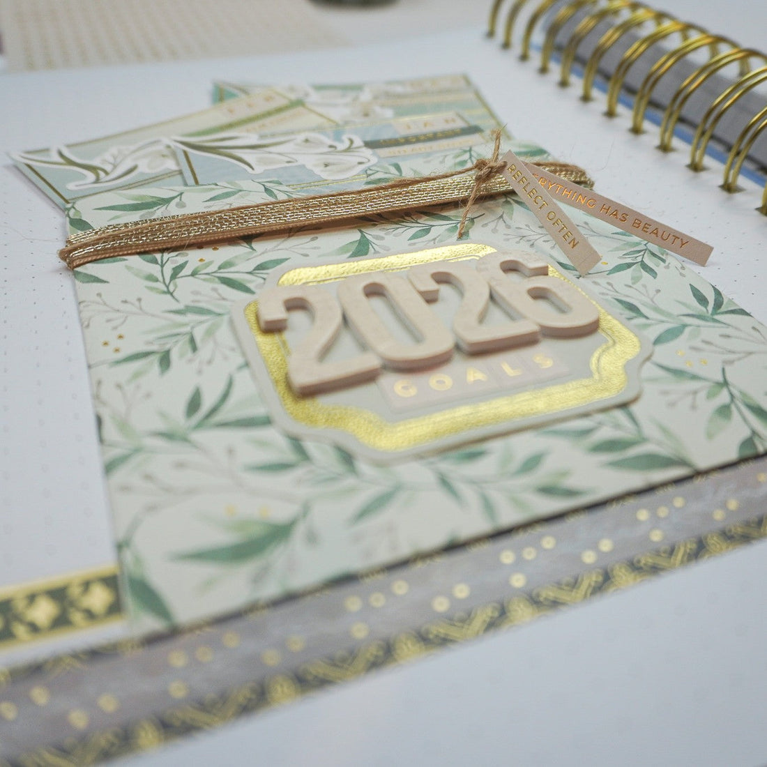 Pocket Layout in Archer and Olive Dated Planner 