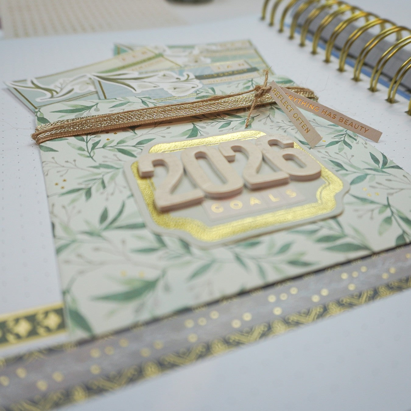 Pocket Layout in Archer and Olive Dated Planner 