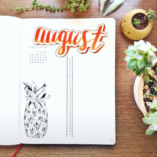 Bullet Journal Monthly Log Ideas + Inspiration