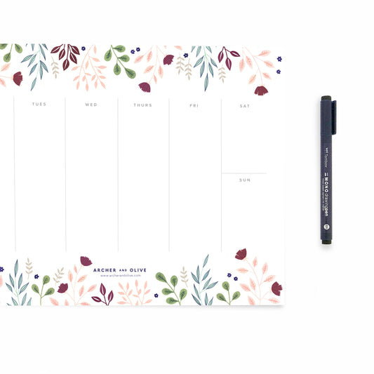 Freebie Friday - Weekly Landscape Planner