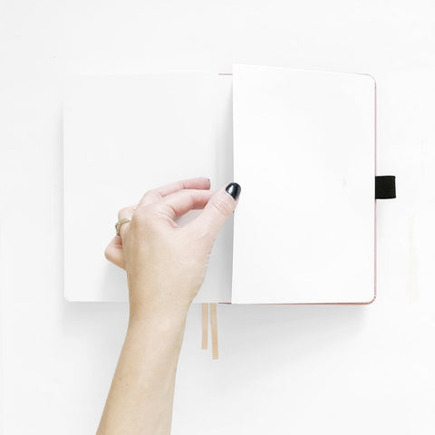 Antique Floral: Dot Grid Notebook - Archer and Olive