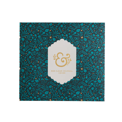 8x8 Clear Journal Cover - Archer and Olive