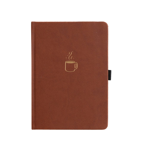 A5 Coffee Cup: Dot Grid Notebook