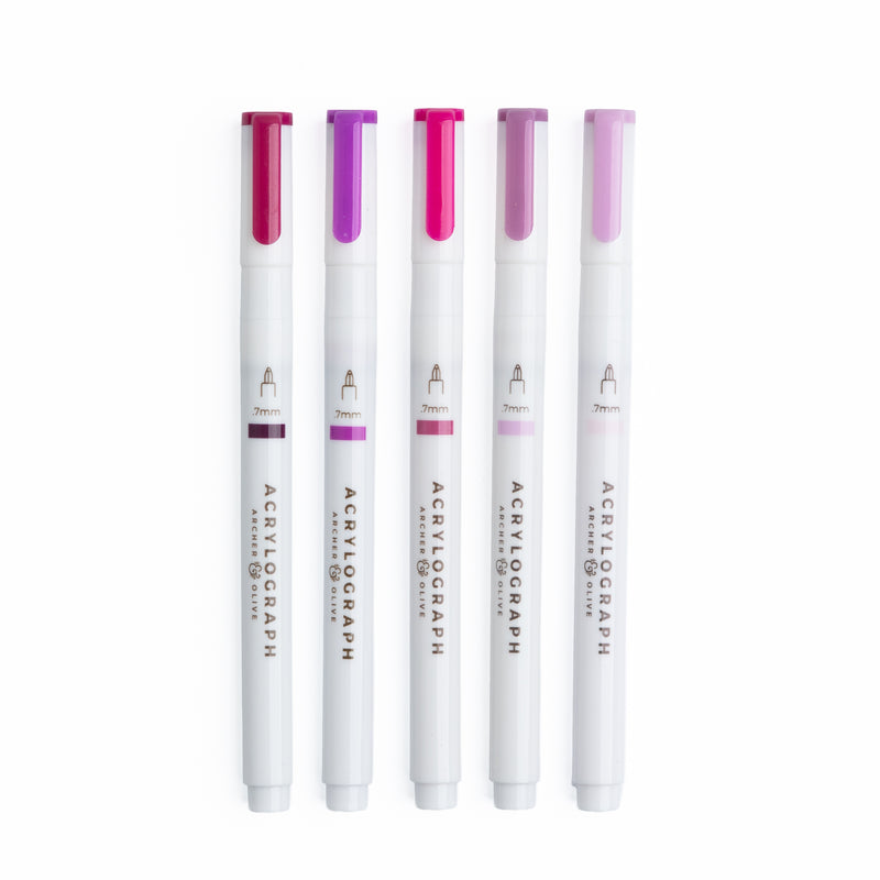 Fuchsia Hues Set - Archer and Olive