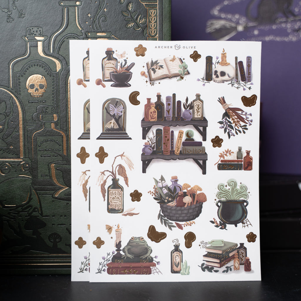 Apothecary Shelf | Sticker Set