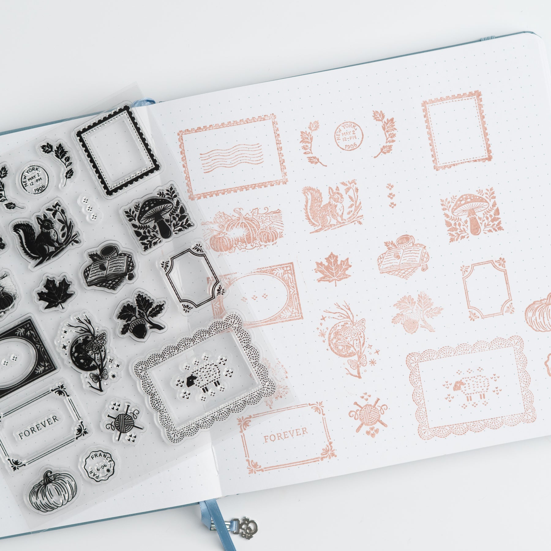 Quiet Corners Acrylic Stamp Set