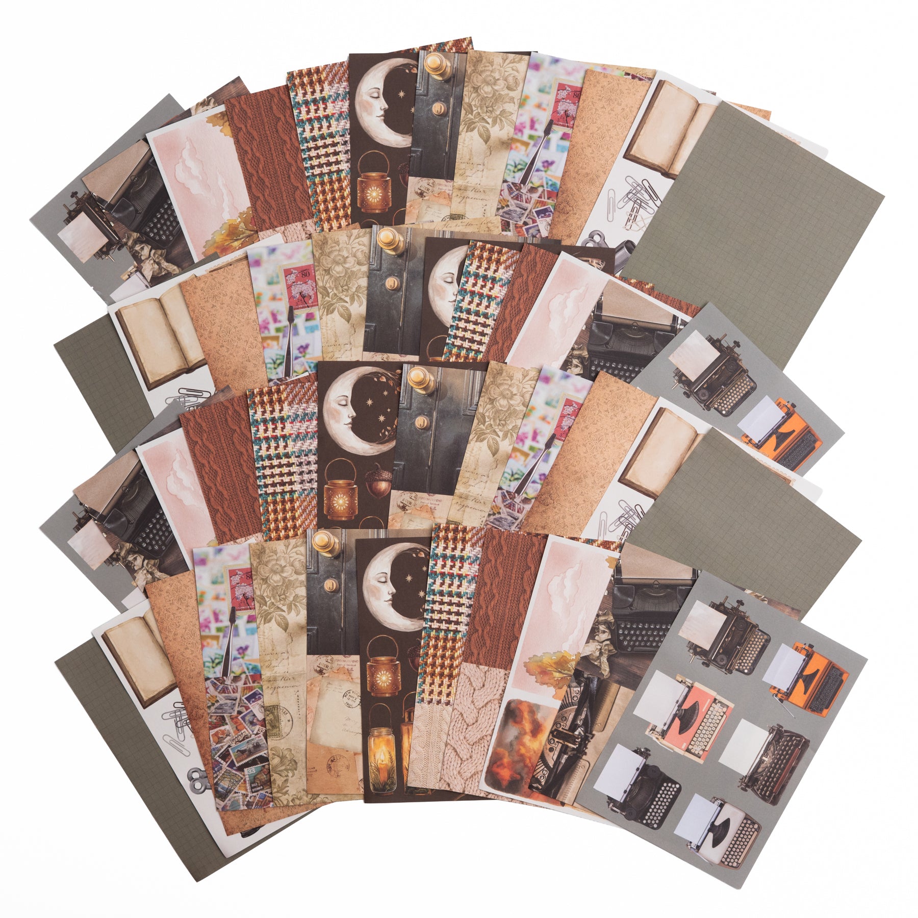 Quiet Corners Collage Paper Book
