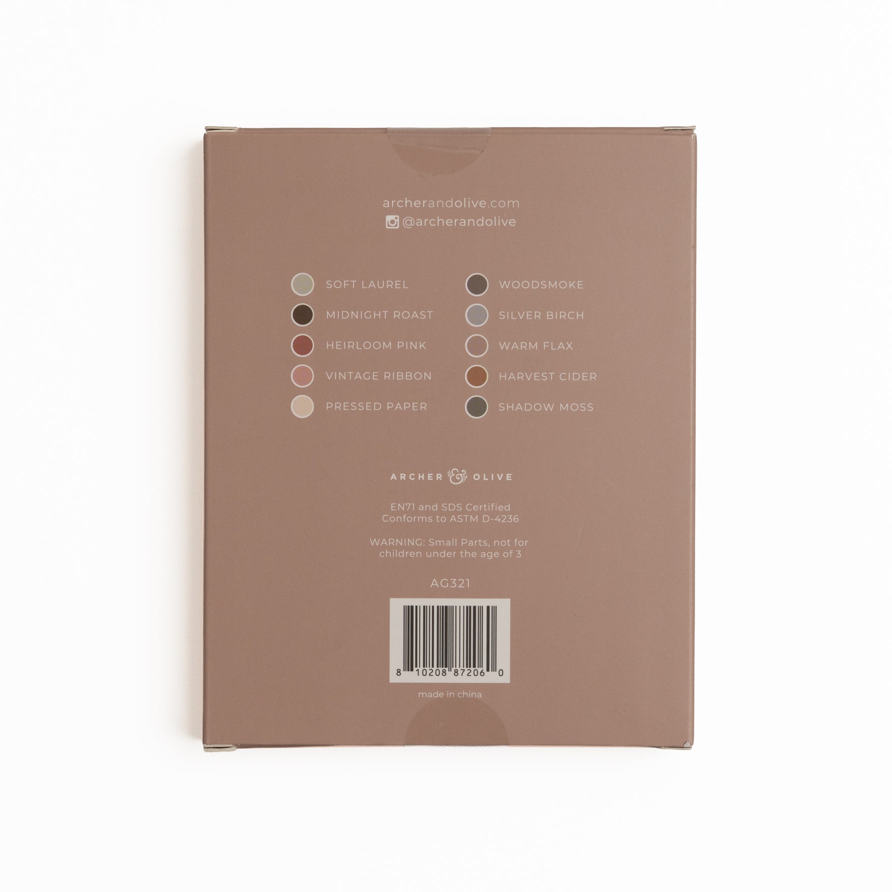Quiet Corners Acrylograph Pens | Set of 10