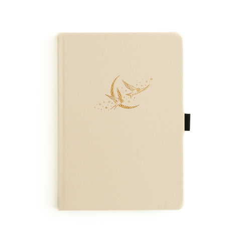 A5 Swallows: Blank Page Notebook