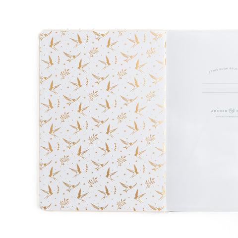 TN Swallows: Dot Grid Notebook