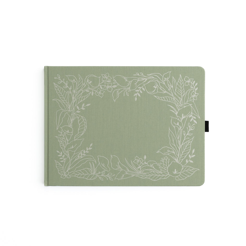 Lovely Lilies Heirloom - Lined Notebook - Archer and Olive