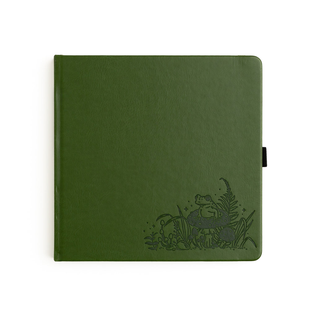 8X8 Mushroom Monarch: Dot Grid Notebook - Archer and Olive
