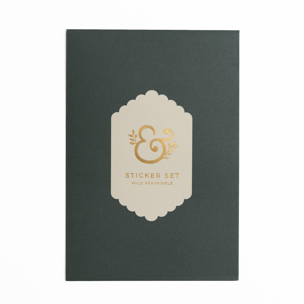 Wild Periwinkle Sticker Set