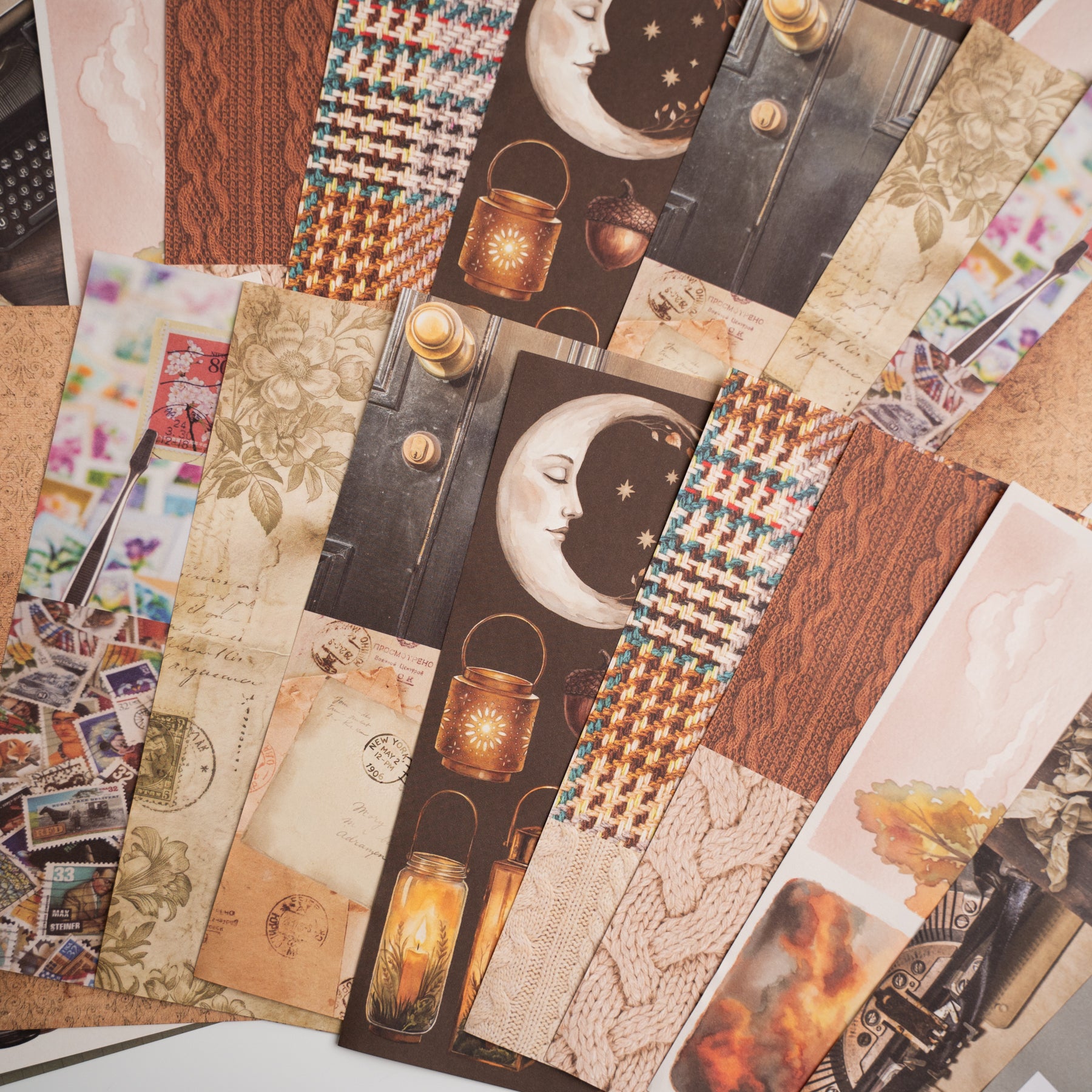 Quiet Corners Collage Paper Book