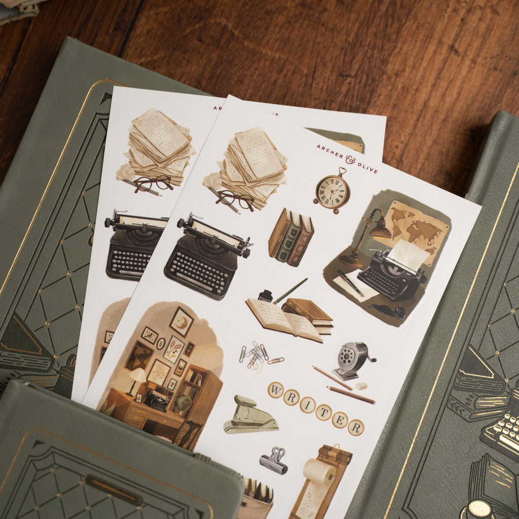 The Writer's Desk | Sticker Set