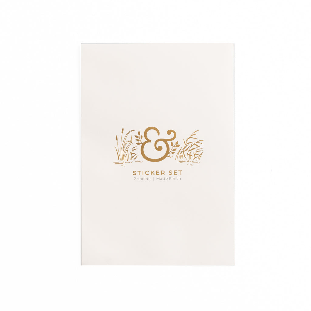 Swan Pond Sticker Set - Archer and Olive