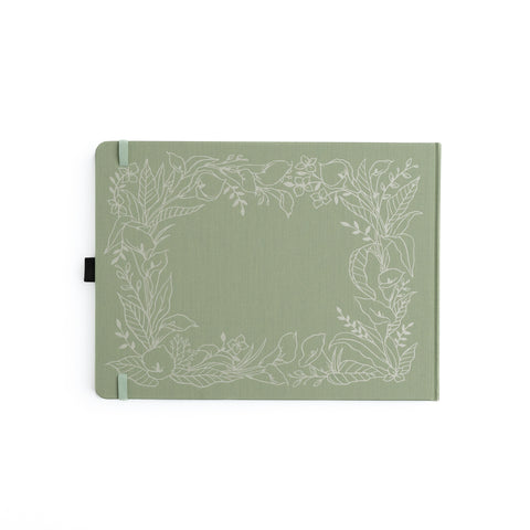 Lovely Lilies Heirloom Notebook - Blank Pages