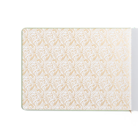 Lovely Lilies Heirloom Notebook - Blank Pages