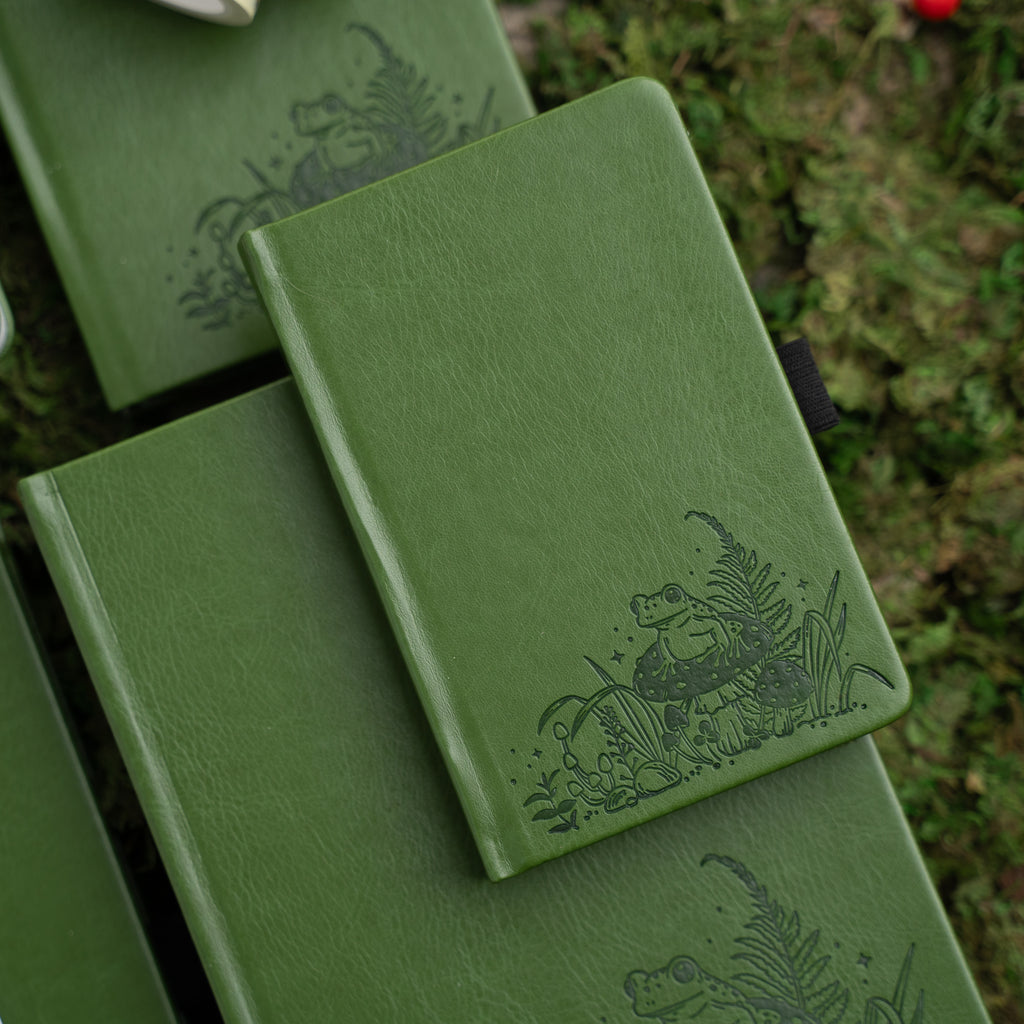 Pocket Mushroom Monarch: Dot Grid Notebook - Archer and Olive