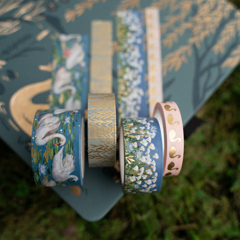 Swan Pond Washi Tape Set