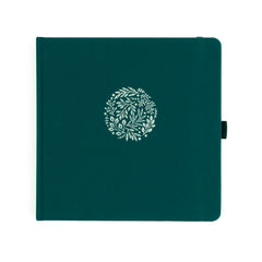 8X8 Signature Floral: Dot Grid Notebook - Archer and Olive