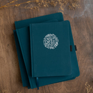 B6 Signature Floral: Dot Grid Notebook - Archer and Olive