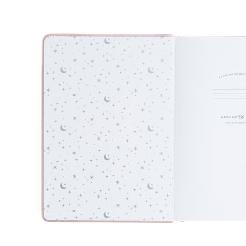 B5 Wonderstruck In Shimmer: Dot Grid Notebook