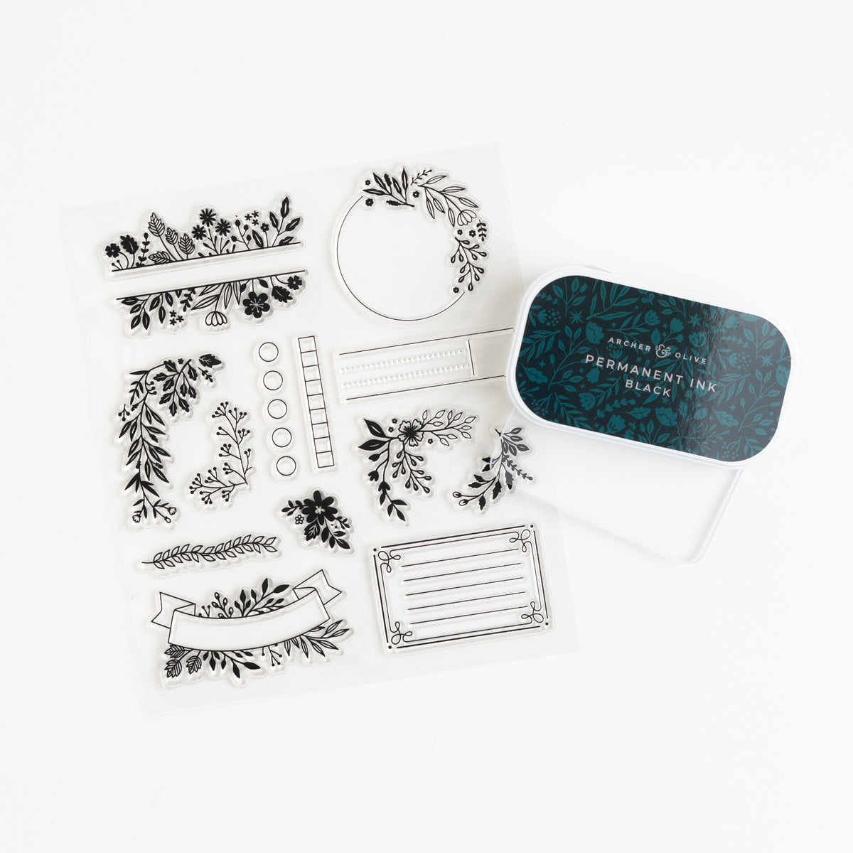 Signature Floral Stamp Set