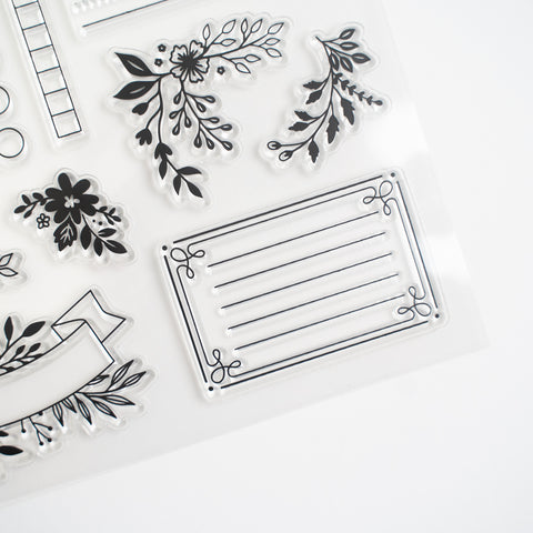 Signature Floral Stamp Set