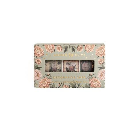 Antique Floral Washi Tape