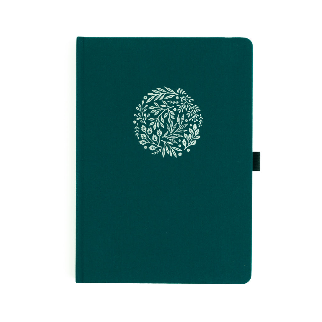 B5 Signature Floral: Dot Grid Notebook - Archer and Olive