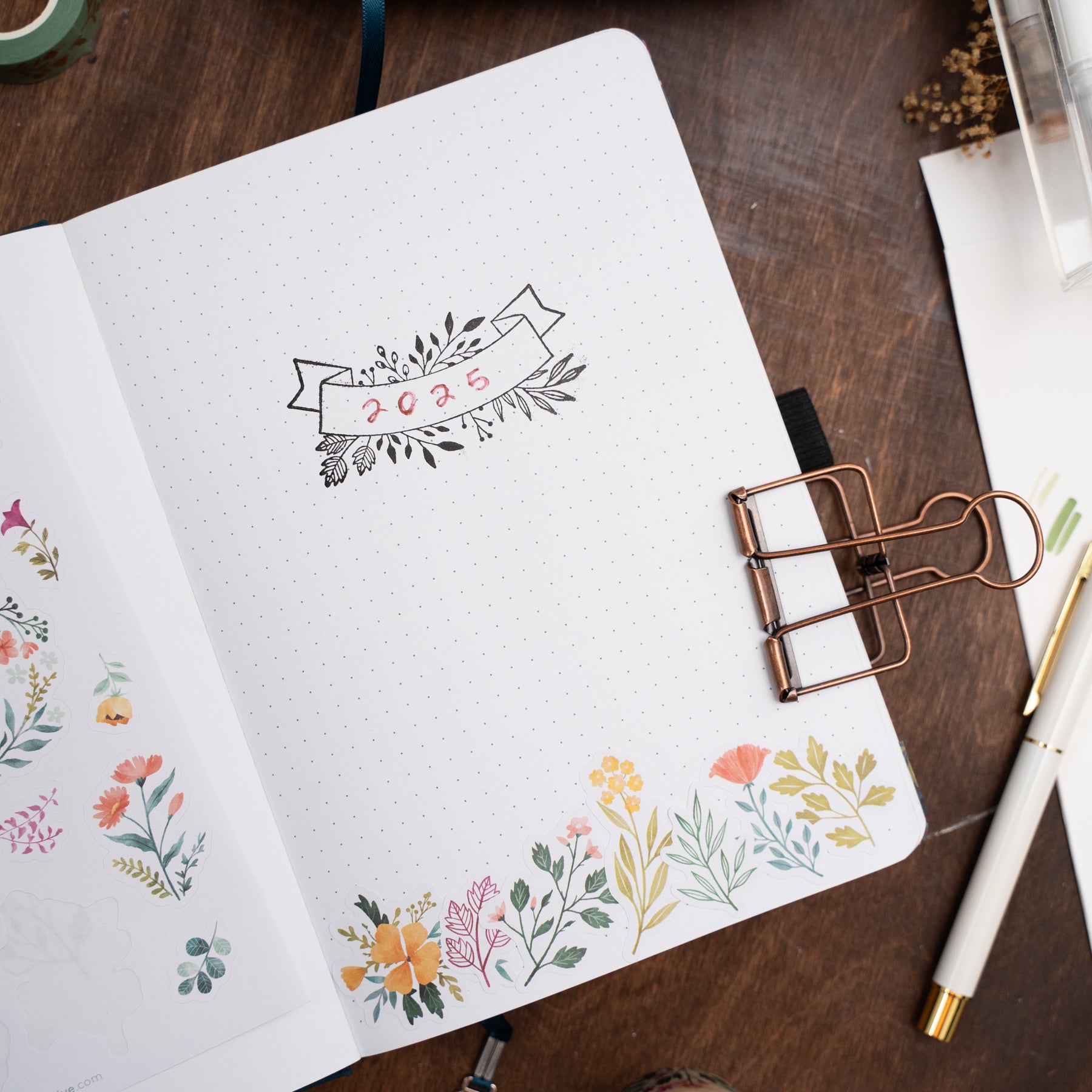 Signature Floral Stamp Set - Archer and Olive