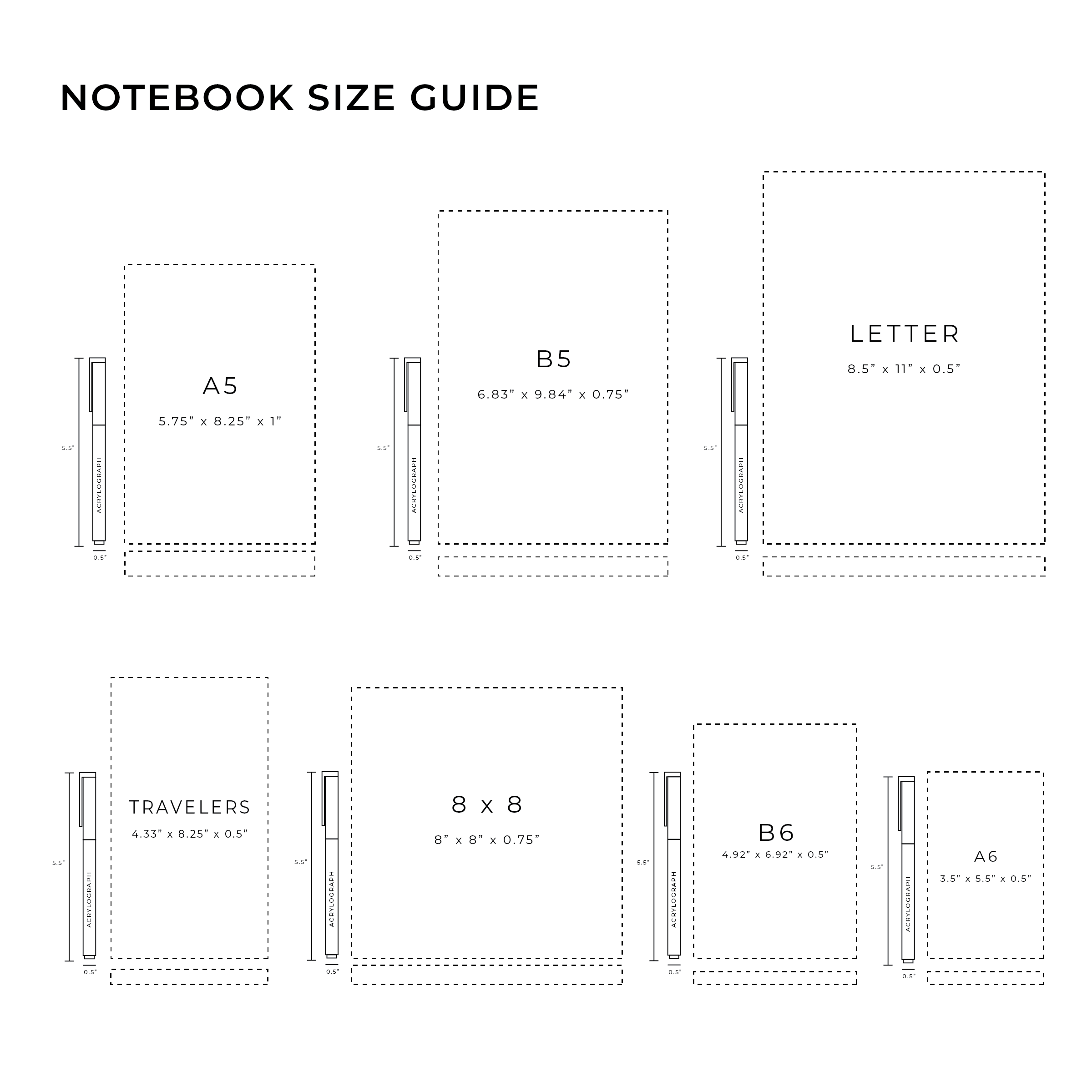 Loose Leaves-  Dot Grid Notebook with Sarah Cray - Archer and Olive