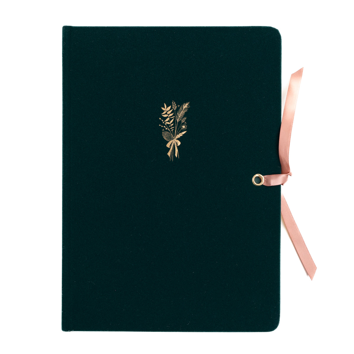 B5 Velvet Forest Heirloom: Ivory Dot Grid Notebook