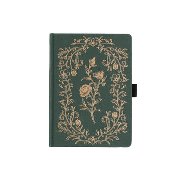 Antique Floral: Dot Grid Notebook - Archer and Olive